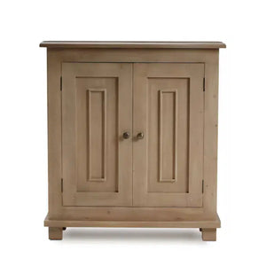 Bramble Osborn Narrow 2 Door Cabinet In Sandbar-Bramble-Blue Hand Home