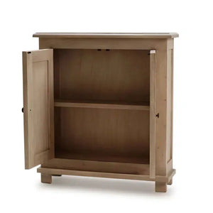 Bramble Osborn Narrow 2 Door Cabinet In Sandbar-Bramble-Blue Hand Home