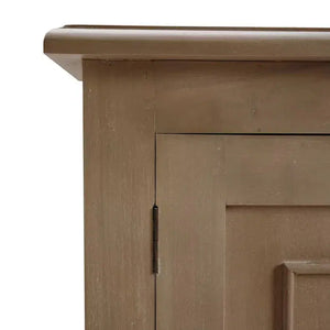 Bramble Osborn Narrow 2 Door Cabinet In Sandbar-Bramble-Blue Hand Home