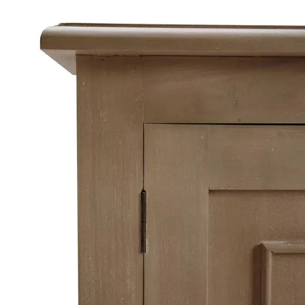 Bramble Osborn Narrow 2 Door Cabinet In Sandbar-Bramble-Blue Hand Home