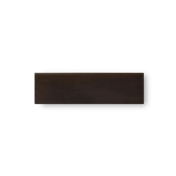 Bramble Osborn Narrow 2 Door Cabinet In Walnut-Bramble-Blue Hand Home