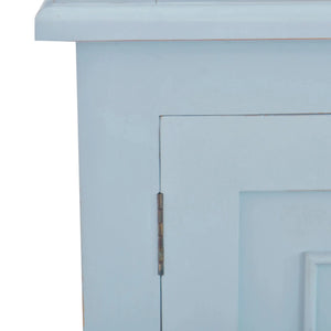 Bramble Osborne Narrow Sideboard In Ocean Blue-Bramble-Blue Hand Home