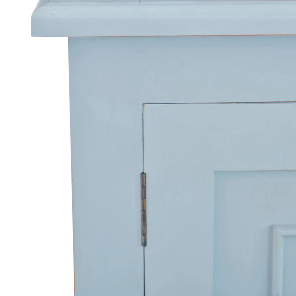 Bramble Osborne Narrow Sideboard In Ocean Blue-Bramble-Blue Hand Home