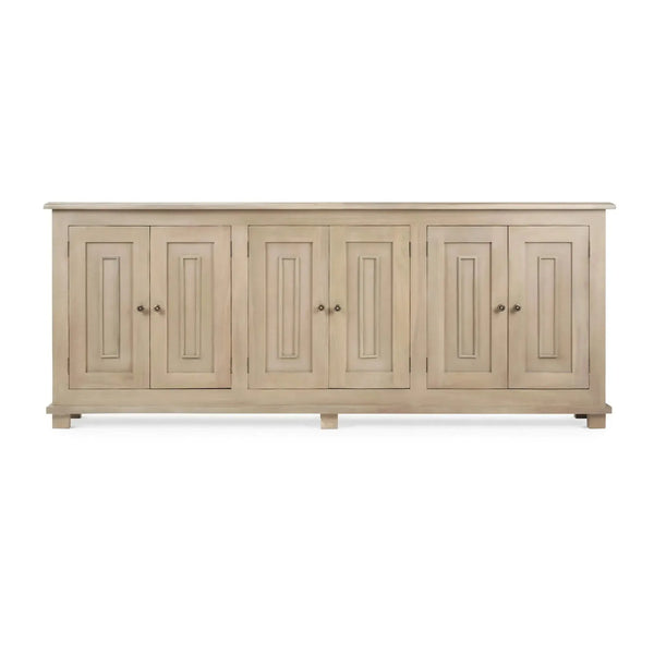 Bramble Osborne Narrow Sideboard In Sandbar-Bramble-Blue Hand Home