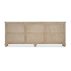 Bramble Osborne Narrow Sideboard In Sandbar-Bramble-Blue Hand Home
