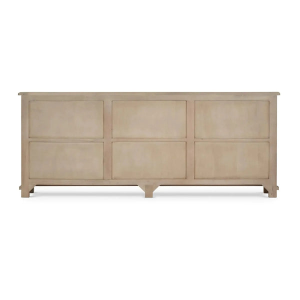 Bramble Osborne Narrow Sideboard In Sandbar-Bramble-Blue Hand Home
