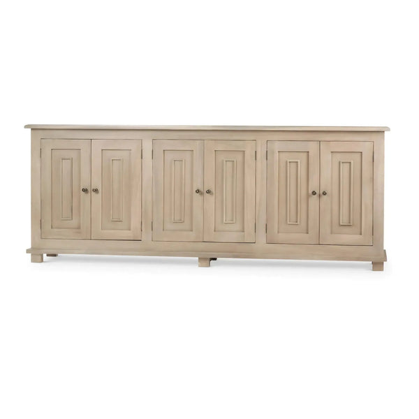 Bramble Osborne Narrow Sideboard In Sandbar-Bramble-Blue Hand Home