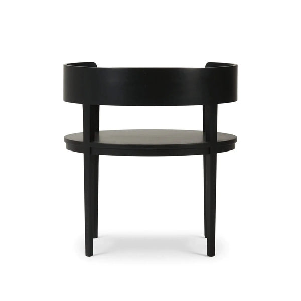 Bramble Oslo Side Table In Batavia Black-Bramble-Blue Hand Home