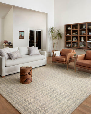 Chris Loves Julia x Loloi Polly Rugs - Antique / Mist-Blue Hand Home