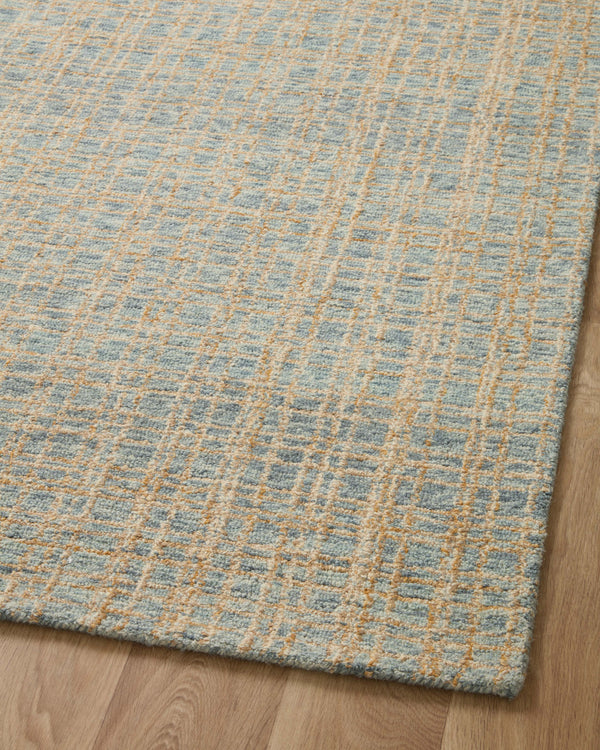 Chris Loves Julia x Loloi Polly Rugs - Blue / Sand-Blue Hand Home