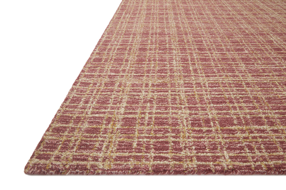 Chris Loves Julia x Loloi Polly Rugs - Berry / Natural-Blue Hand Home