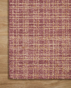 Chris Loves Julia x Loloi Polly Rugs - Berry / Natural-Blue Hand Home
