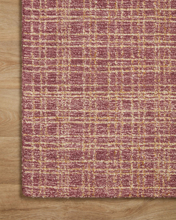 Chris Loves Julia x Loloi Polly Rugs - Berry / Natural-Blue Hand Home
