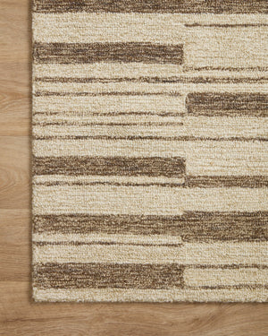 Chris Loves Julia x Loloi Polly Rugs - Beige / Tobacco-Blue Hand Home