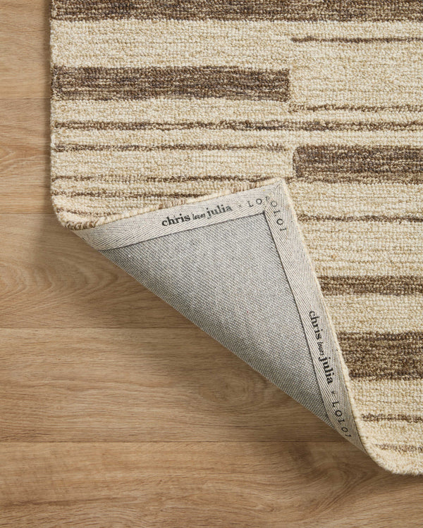 Chris Loves Julia x Loloi Polly Rugs - Beige / Tobacco-Blue Hand Home