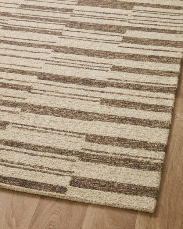 Chris Loves Julia x Loloi Polly Rugs - Beige / Tobacco-Blue Hand Home