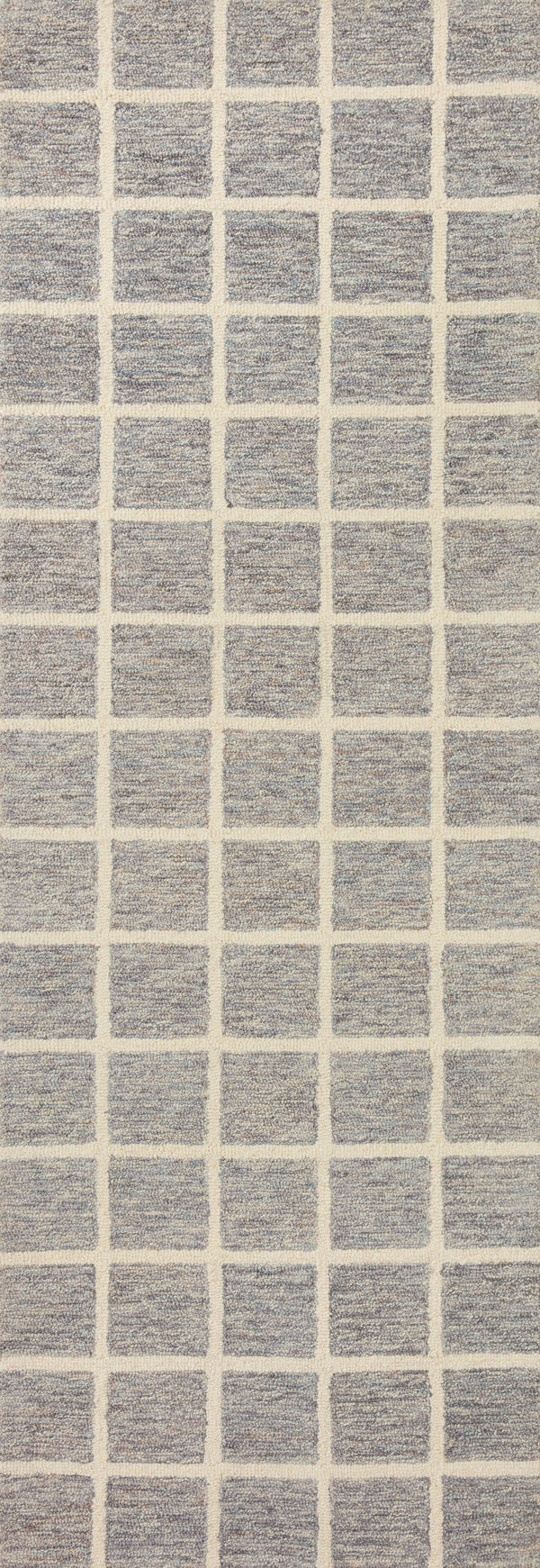 Chris Loves Julia x Loloi Polly Rugs - Slate / Ivory-Blue Hand Home