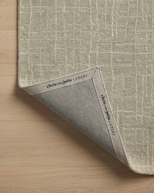 Chris Loves Julia x Loloi Polly Rugs - Spa / Ivory-Blue Hand Home