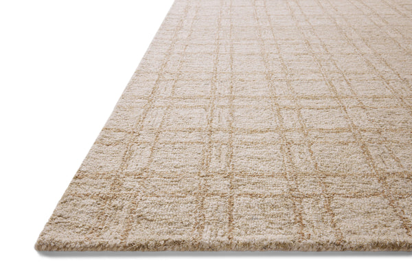 Chris Loves Julia x Loloi Polly Rugs - Khaki / Sand-Blue Hand Home