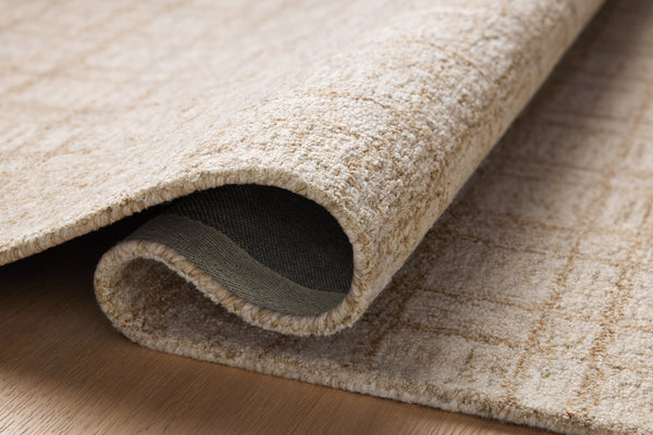 Chris Loves Julia x Loloi Polly Rugs - Khaki / Sand-Blue Hand Home