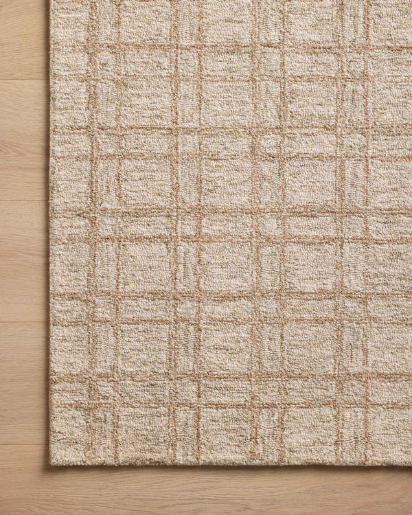 Chris Loves Julia x Loloi Polly Rugs - Khaki / Sand-Blue Hand Home