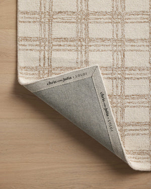 Chris Loves Julia x Loloi Polly Rugs - Cream / Sand-Blue Hand Home