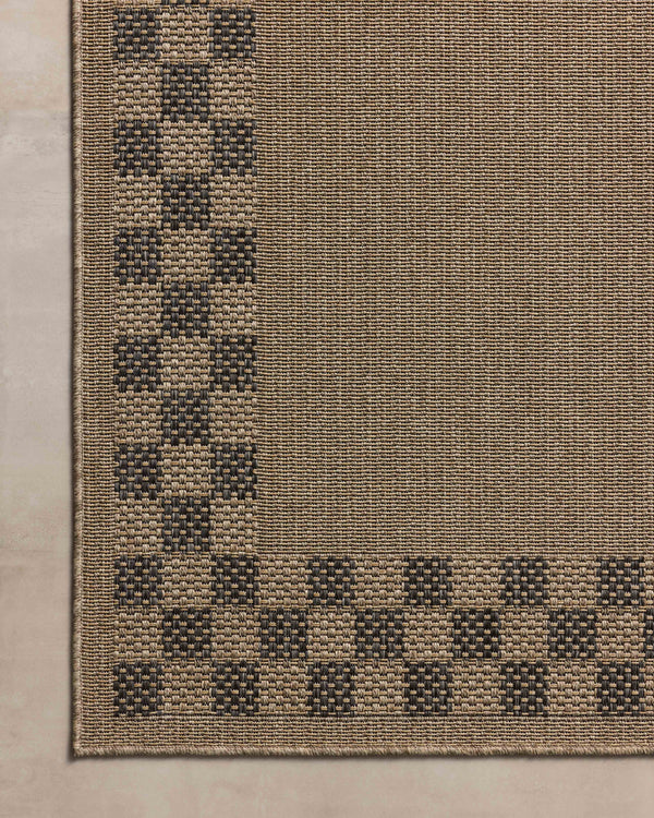 Chris Loves Julia x Loloi Providence Rugs - Natural / Charcoal-Blue Hand Home