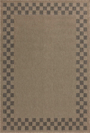 Chris Loves Julia x Loloi Providence Rugs - Natural / Charcoal-Blue Hand Home
