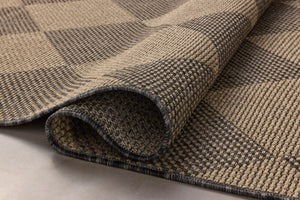 Chris Loves Julia x Loloi Providence Rugs - Graphite / Sand-Blue Hand Home