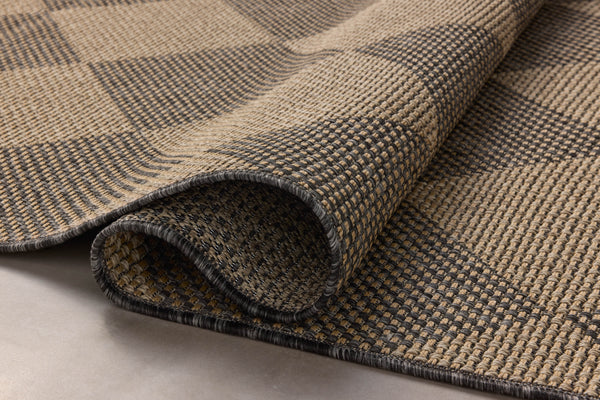 Chris Loves Julia x Loloi Providence Rugs - Graphite / Sand-Blue Hand Home