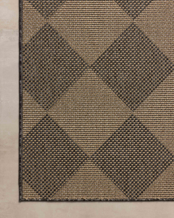 Chris Loves Julia x Loloi Providence Rugs - Graphite / Sand-Blue Hand Home