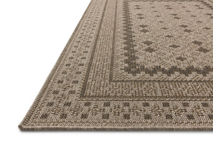 Chris Loves Julia x Loloi Providence Rugs - Charcoal / Dove-Blue Hand Home