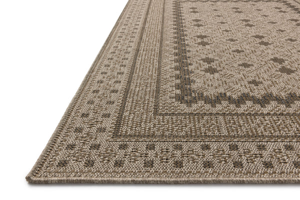 Chris Loves Julia x Loloi Providence Rugs - Charcoal / Dove-Blue Hand Home