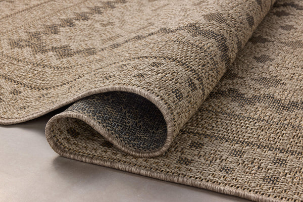 Chris Loves Julia x Loloi Providence Rugs - Charcoal / Dove-Blue Hand Home