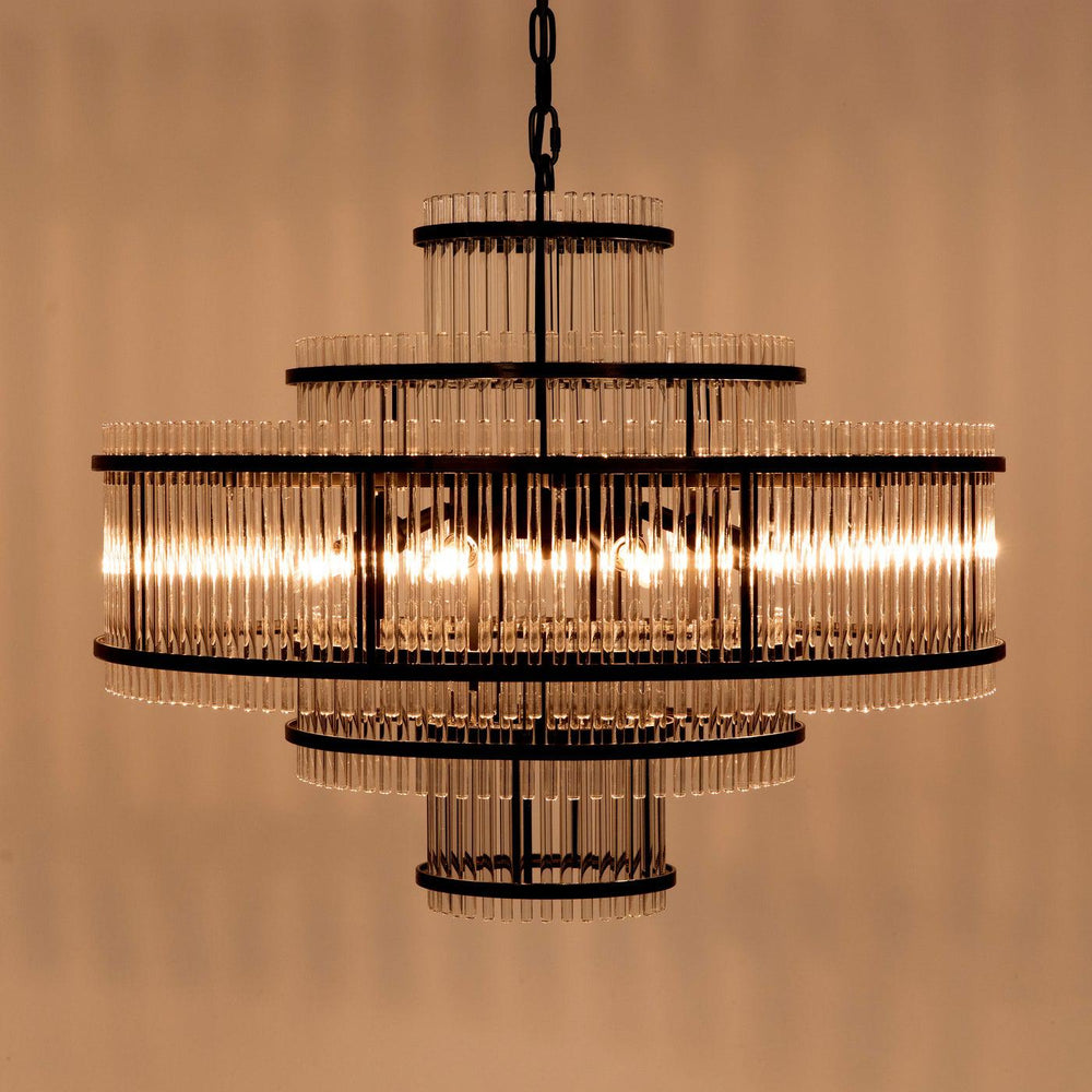 Rowan Chandelier-Noir Furniture-Blue Hand Home