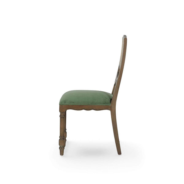 Palmetto Dining Chair-Blue Hand Home