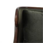 Palmetto Lounge Chair in Solid Hardwood with Handcrafted Details-Blue Hand Home