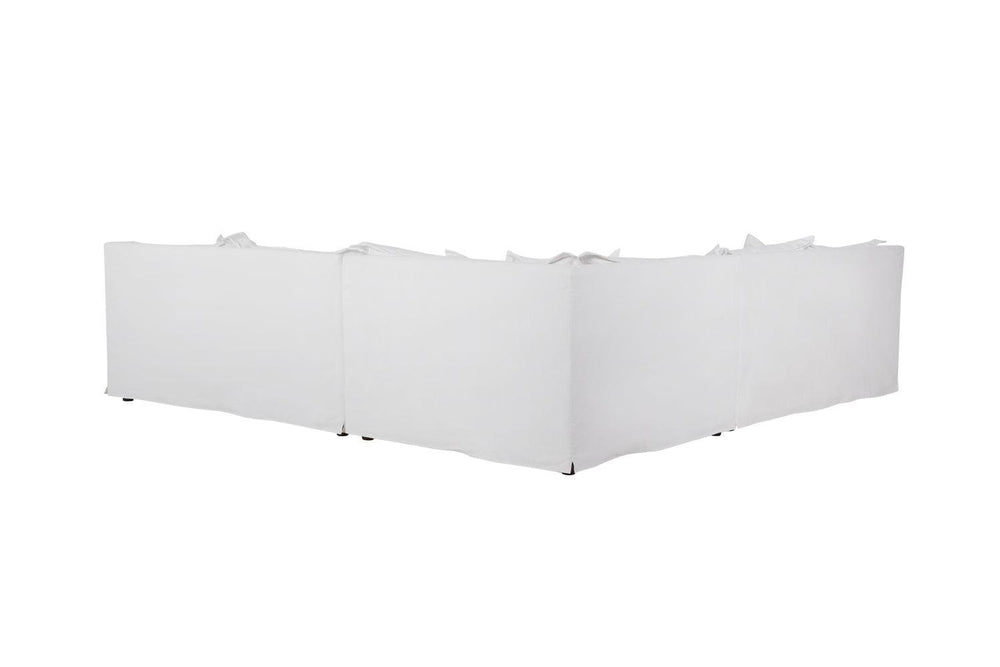 Paloma 2 Arm Sectional-Blue Hand Home