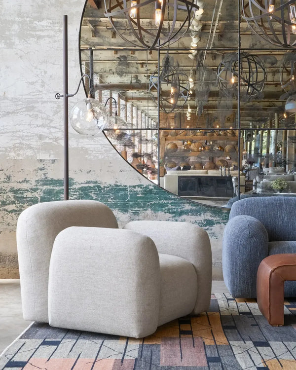 Pebble Chair-Blue Hand Home