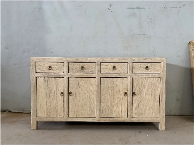 Farm House Cabinet-Blue Hand Home