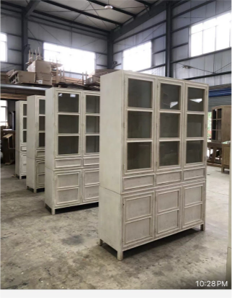 Hampton Tall Cabinet-Blue Hand Home