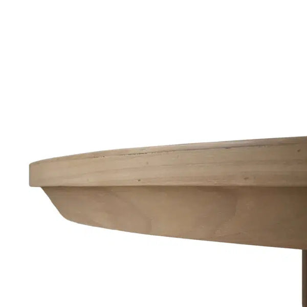 Bramble Portobello 60" Round Dining Table In Sandbar-Bramble-Blue Hand Home