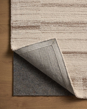Magnolia Home by Joanna Gaines x Loloi Rae Rug - Natural / Oatmeal-Blue Hand Home