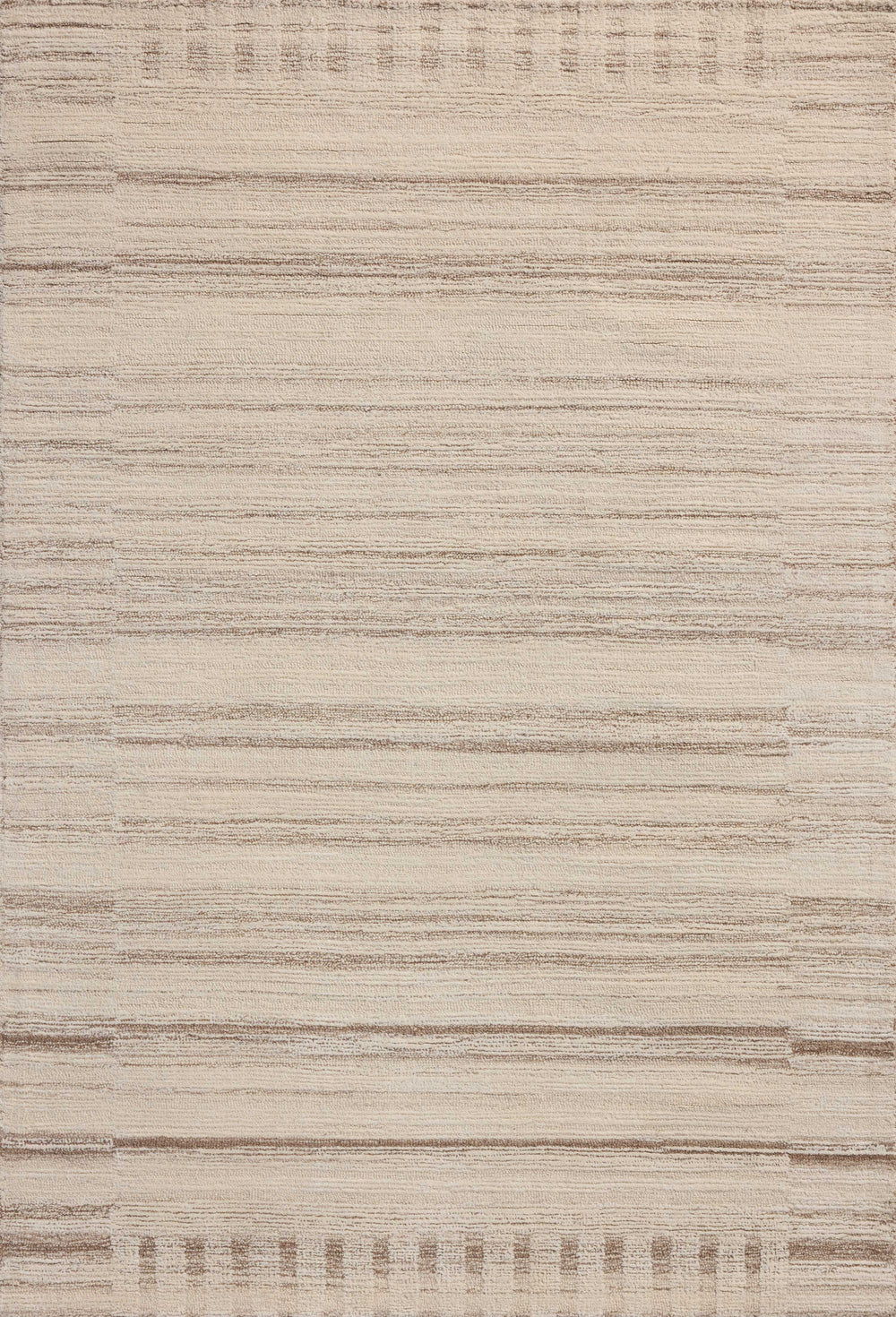 Magnolia Home by Joanna Gaines x Loloi Rae Rug - Natural / Oatmeal-Blue Hand Home