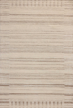 Magnolia Home by Joanna Gaines x Loloi Rae Rug - Natural / Oatmeal-Blue Hand Home