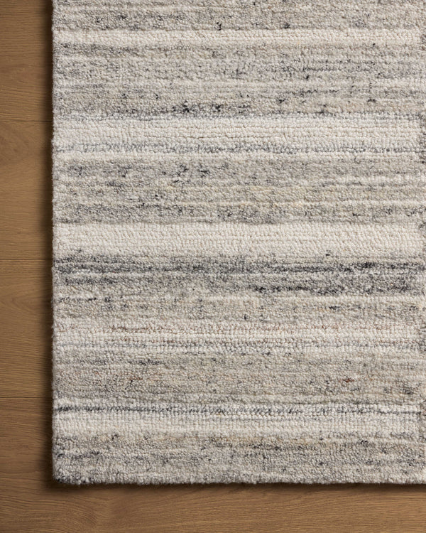 Magnolia Home by Joanna Gaines x Loloi Rae Rug - Stone / Ivory-Blue Hand Home