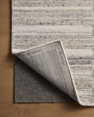 Magnolia Home by Joanna Gaines x Loloi Rae Rug - Stone / Ivory-Blue Hand Home