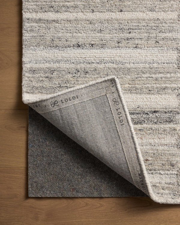 Magnolia Home by Joanna Gaines x Loloi Rae Rug - Stone / Ivory-Blue Hand Home