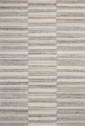 Magnolia Home by Joanna Gaines x Loloi Rae Rug - Stone / Ivory-Blue Hand Home