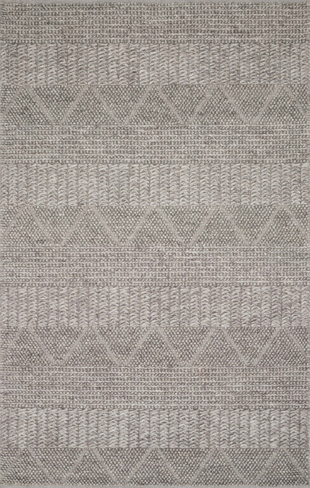 Magnolia Home by Joanna Gaines x Loloi Rowan Rug - Ash-Blue Hand Home